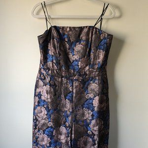 Anthropologie Greylin Jacquard Jumpsuit
